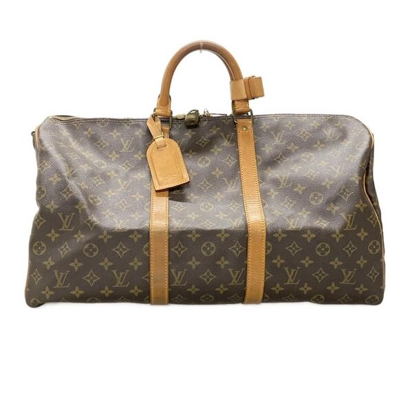 LOUIS VUITTON Keepall Bandouliere 50 Monogram - Boston Bag 615-080125 - Picture 1 of 14